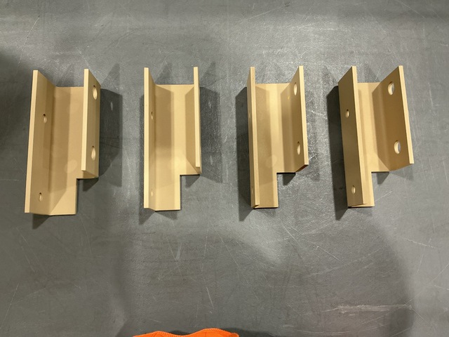 (62) Ruta Supplies 1357100 Double Angle Brackets