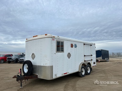 1997 16 ft T/A Pressure washer / boiler Kastenanhänger