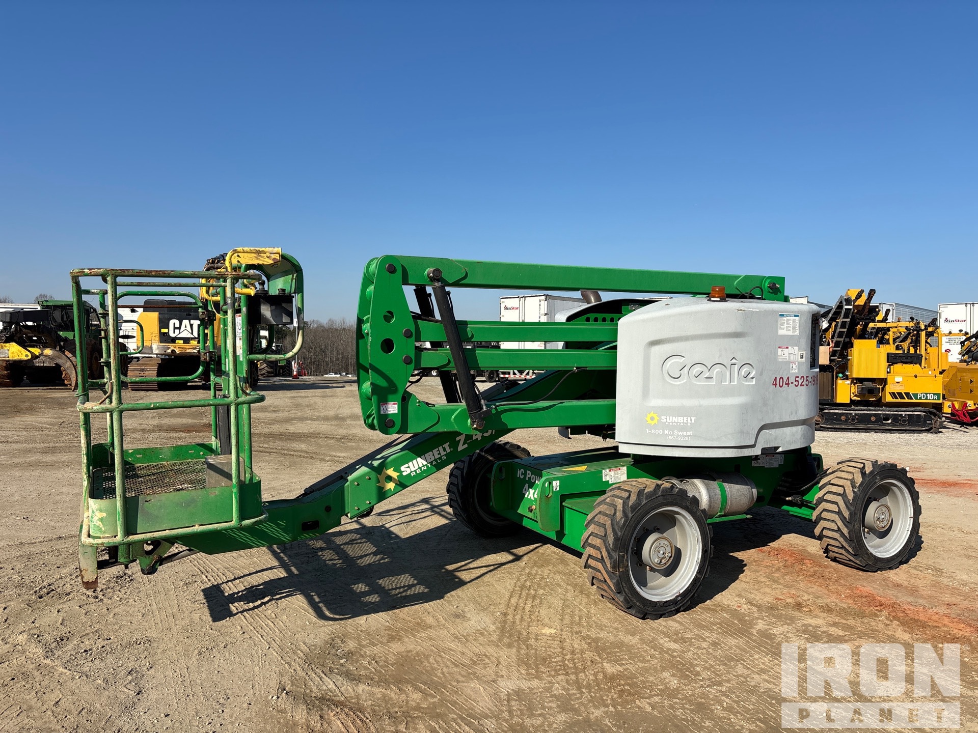 2017 Genie Z-45/25 4WD Dual Fuel Articulating Boom Lift in Newnan