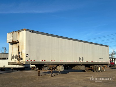 2010 Great Dane 53 ft x 102 in T/A Heated Gesloten aanhangwagen