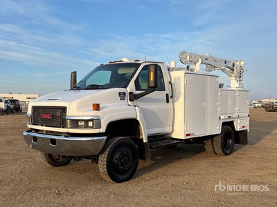 2008 GMC C5500 4x4 Service Truck