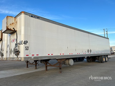 2010 Great Dane 53 ft x 102 in T/A Heated Gesloten aanhangwagen