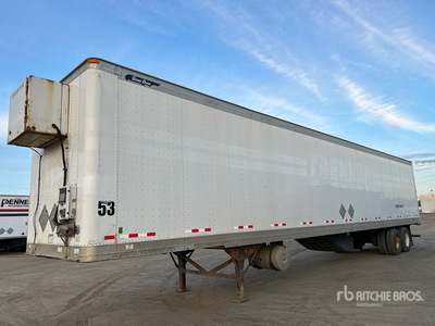 2010 Great Dane 53 ft x 102 in T/A Heated Gesloten aanhangwagen