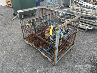 Stillage w/ Quantity of Straps