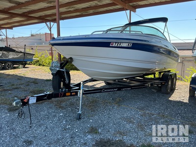 2005 Crownline JTC57903J405 Imbarcazione con cabina w/2021 Heritage Crown line 220SS Trailer