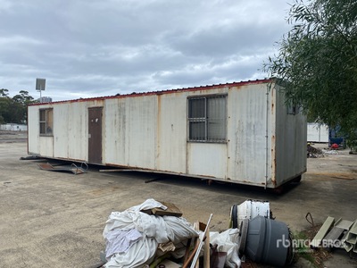 12 m x 3 m Skid-Mounted Mobile Office