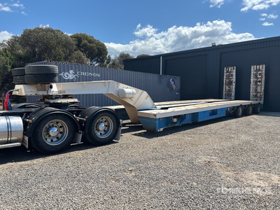 2007 MTE 3 Rows of 8 Expandable Axle Hydraulic Widening Góndola