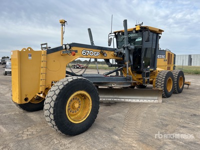 2012 John Deere 670GP Motoniveladora