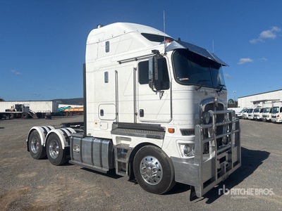 2015 Kenworth K200 Big Cab Aerodyne 6x4 T/A Sleeper Truck Tractor