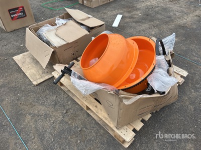Multiquip 125 L Electric Portable Concrete Mixer (Unused)