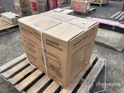 Millers Falls GSC12000iY 11.85 kVA Electric Start Inverter Generator Set (Unused)