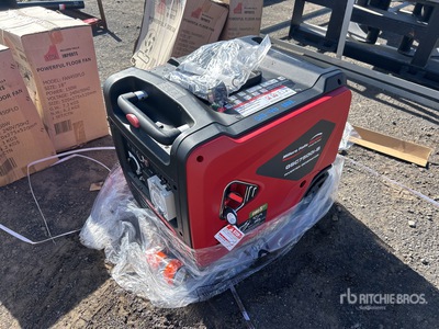 Millers Falls GSC7500i-B 7.5 kVA Silent Inverter Generator Set (Unused)