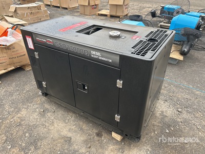 Multiquip GSD13000Q 13.75 kVA Skid-Mounted Generator Set