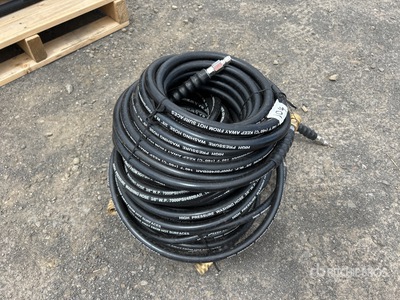 Quantity of (4) Multiquip 7000 psi High Pressure Schlauchleitungen (Unused)