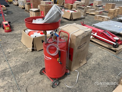 Quantity of (2) Multiquip 70 L Air Mobile Oil Drainer (Unused)