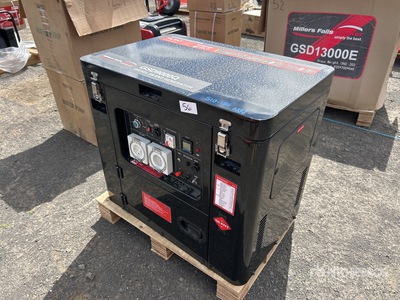 Millers Falls GSD9000Q 8.75 kVA Generator Set (Unused)