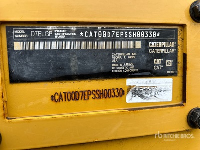 2015 Cat D7E LGP Tractor de cadenas