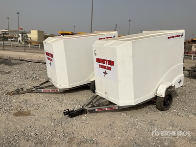 Master Trailer 2.2 m S/A Quantity of 2 Tow behind Van Trailer