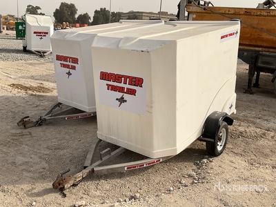 Master Trailer 2.2 m S/A Quantity of 2 Tow behind Van Trailer