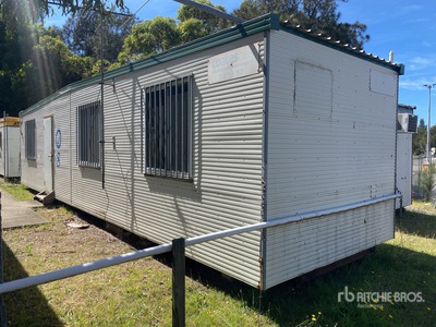 12 m x 3 m Skid-Mounted Mobile Office