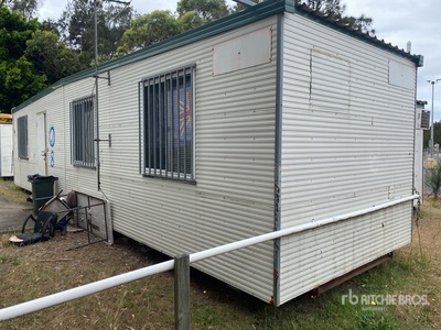 12 m x 3 m Skid-Mounted Mobile Office