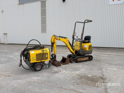 2018 Wacker Neuson 803 + HPU Mini-Pelle + Groupe Hydraulique Minikoparka