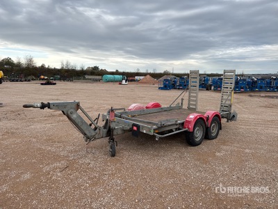 2010 Hubiere TPG352R T/A Remorque Equipment Trailer