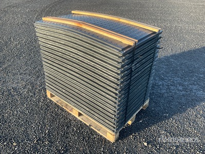 Quantity of (35) Connectable Road Plates (Unused)