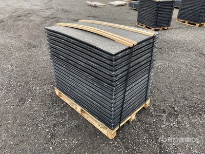 Quantity of (35) Connectable Road Plates (Unused)