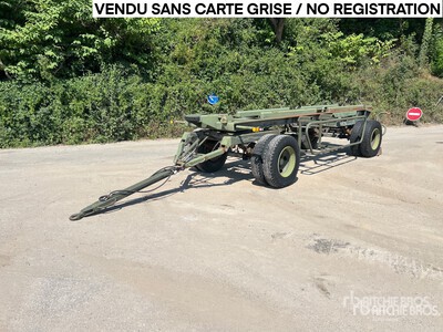 Lohr RM19PLM T/A Remorque Porte-Conteneur Rimorchio portacontainer