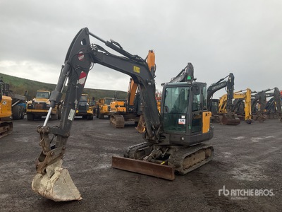 2019 Volvo E55C Mini Excavator