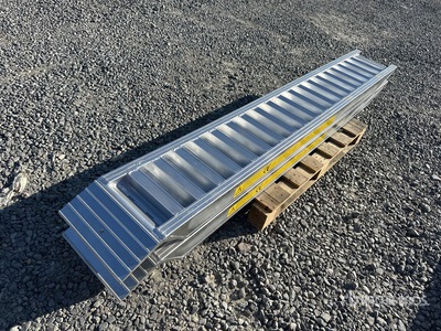 2025 6 Ton Aluminum Loading Ramps その他 - 店舗 & 倉庫 (Unused)