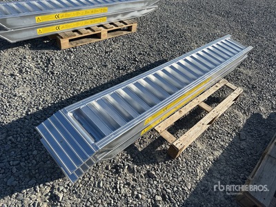 2025 6 Ton Aluminum Loading Ramps その他 - 店舗 & 倉庫 (Unused)