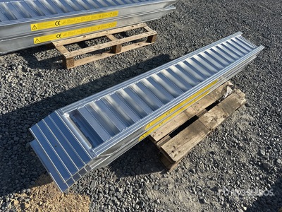 2025 6 Ton Aluminum Loading Ramps その他 - 店舗 & 倉庫 (Unused)