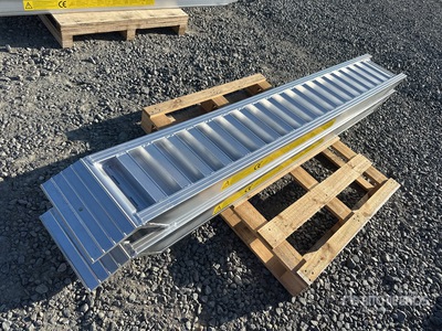 2025 6 Ton Aluminum Loading Ramps その他 - 店舗 & 倉庫 (Unused)