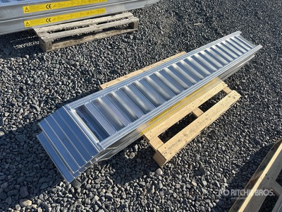 2025 6 Ton Aluminum Loading Ramps その他 - 店舗 & 倉庫 (Unused)