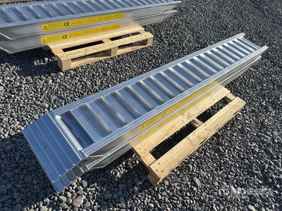 2025 6 Ton Aluminum Loading Ramps その他 - 店舗 & 倉庫 (Unused)