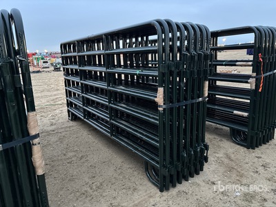 Quantity of (14) 2025 BYT MRSDRP12 12 ft 7 Rail Ranch Recinto per bestiame (Unused)
