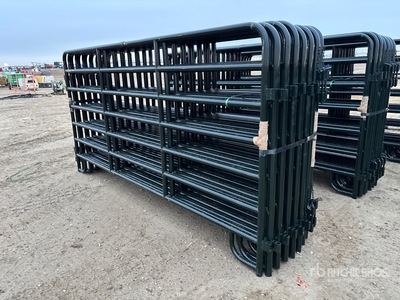 Quantity of (14) 2025 BYT MRSDRP12 12 ft 7 Rail Ranch Recinto per bestiame (Unused)