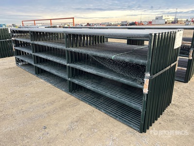 Quantity of (24) 2025 BYT RG16 16 ft Ranch Livestock Gate (Unused)