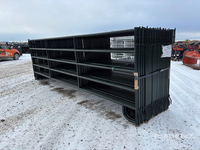 Quantity of (24) 2025 BYT RP160 16 ft Ranch Livestock Panel (Unused)