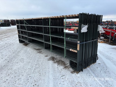 Quantity of (24) 2025 BYT RP160 16 ft Ranch Livestock Panel (Unused)
