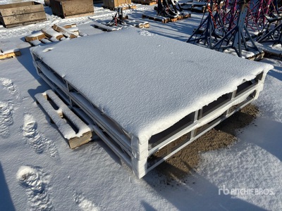 Quantity of (2) 2025 BYT BDF6 6 ft x 8 ft Aluminum Boat Dock Section Kit (Unused)