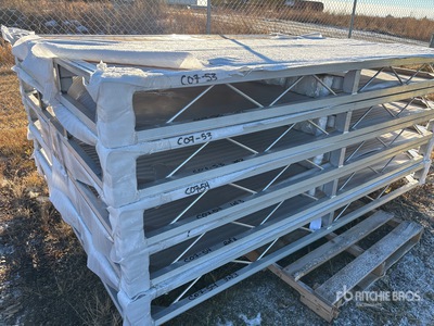 Quantity of (2) 2025 BYT BDF6 6 ft x 8 ft Aluminum Boat Dock Section Kit (Unused)