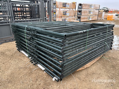 Quantity of (18) 2024 BYT FRMGTE76 7 ft 6 in Magnum Ranch Frame Cancello per recinto bestiame (Unused)