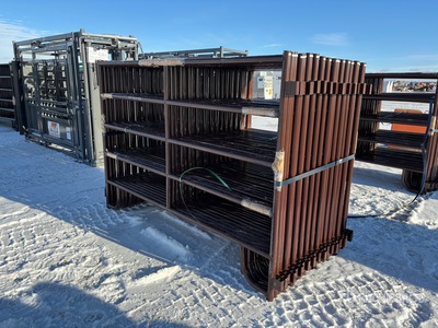 Quantity of (24) 2025 BYT PNL706 7 ft 6 in Livestock Panel (Unused)