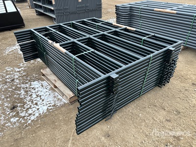 Quantity of (14) 2025 BYT PNL706 7 ft 6 in Livestock Panel (Unused)