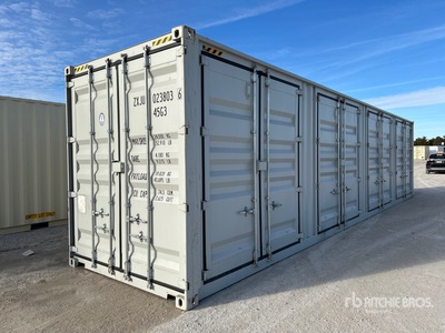 2026 40 ft High Cube Multi-Door Storage Container
