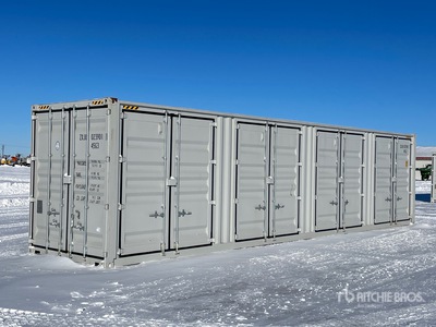 2025 40 ft High Cube Multi-Door Conteneur de stockage