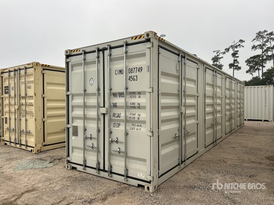 2025 40 ft High Cube Multi-Door Storage Container